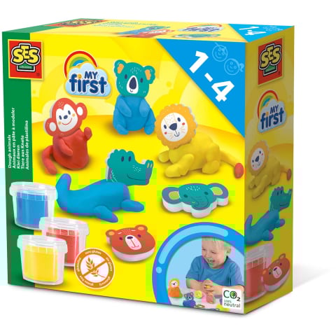 Jucării și Jocuri pentru copii - My first - Animale din plastilina, copii varsta 1 an+