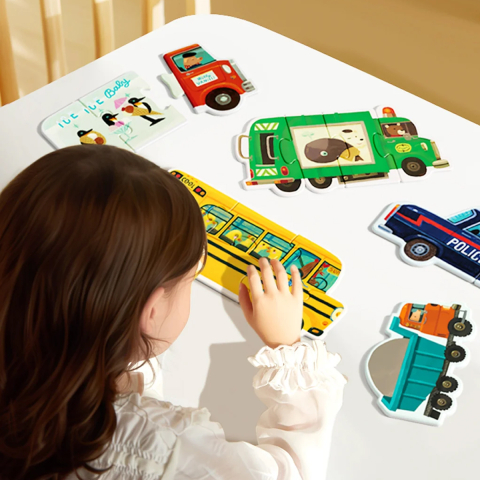 My First Artist Puzzle - Busy Cars [1]