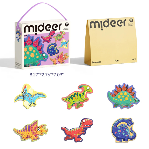 My First Artist Puzzle - Cute Dinosaurs [2]