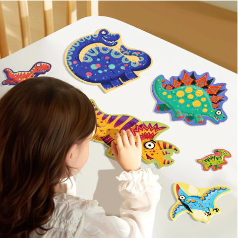 My First Artist Puzzle - Cute Dinosaurs [1]