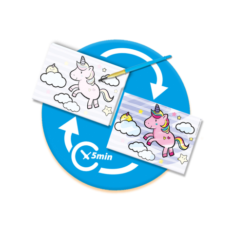 My first - Coloreaza cu apa animale fantasy, copii varsta 1 an+ [2]