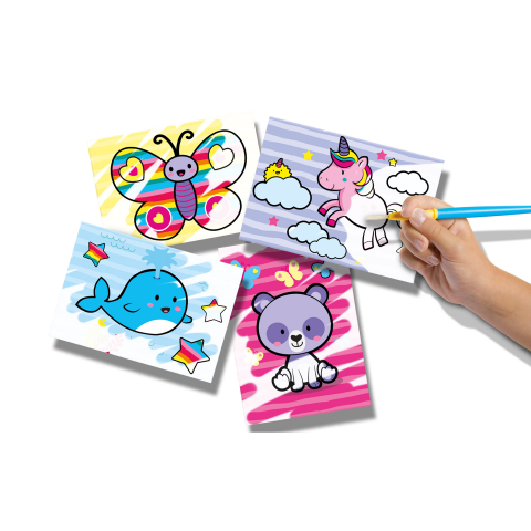 My first - Coloreaza cu apa animale fantasy, copii varsta 1 an+ [1]