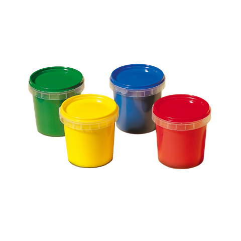 My first - Set acuarele pentru degete 4 x 145 ml, copii varsta 1 an+,5 ani+ [7]