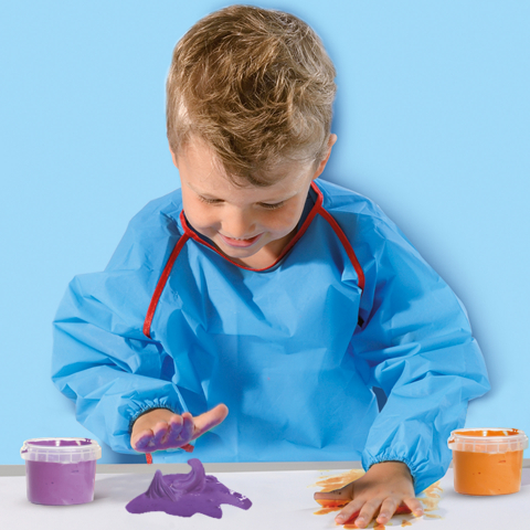 My first - Set acuarele pufoase pentru degete 4 x 120 ml, copii varsta 1 an+ [3]