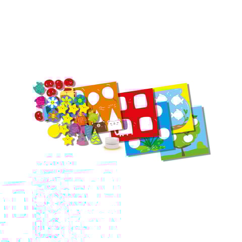 My first - Set creativ de lipit forme, copii varsta 1 an+ [5]