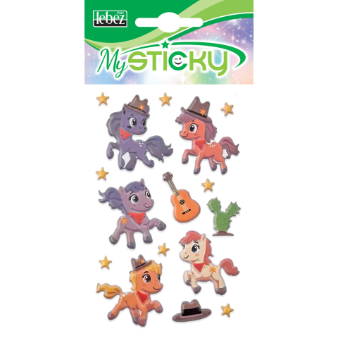 My Sticky 3D Crazy Farm, 6 modele asortate , pret/1 buc [6]