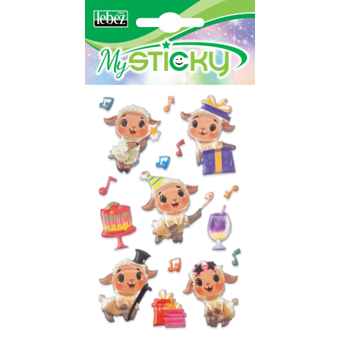 My Sticky 3D Crazy Farm, 6 modele asortate , pret/1 buc [2]