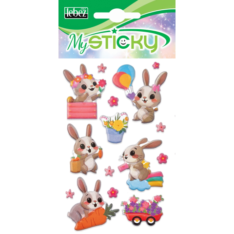 My Sticky 3D Crazy Farm, 6 modele asortate , pret/1 buc [5]