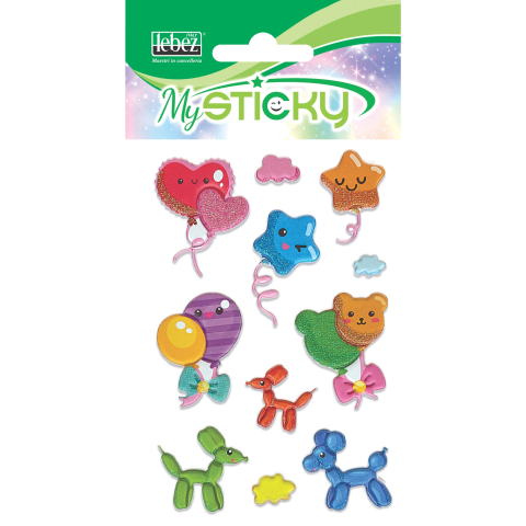 My Sticky 3D Fantasy Collection Fete, 6 modele asortate , pret/1 buc [2]