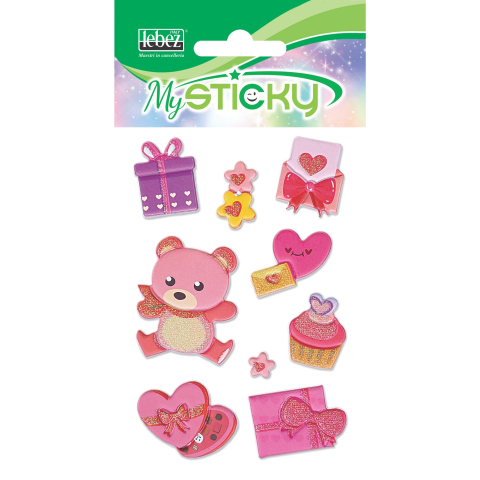My Sticky 3D Fantasy Collection Fete, 6 modele asortate , pret/1 buc [1]
