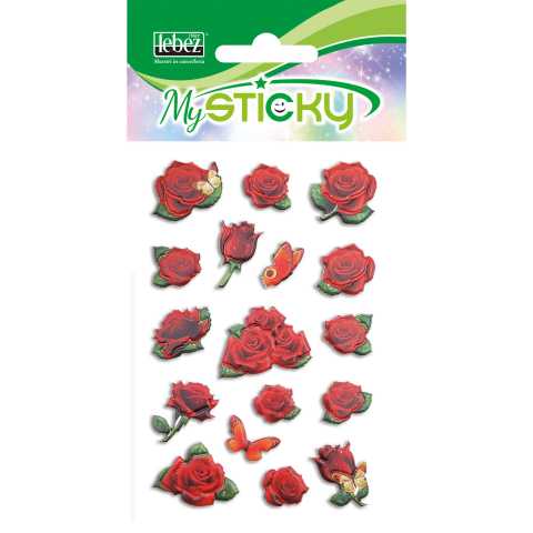My Sticky 3D Flowers, 6 modele asortate , pret/1 buc [4]