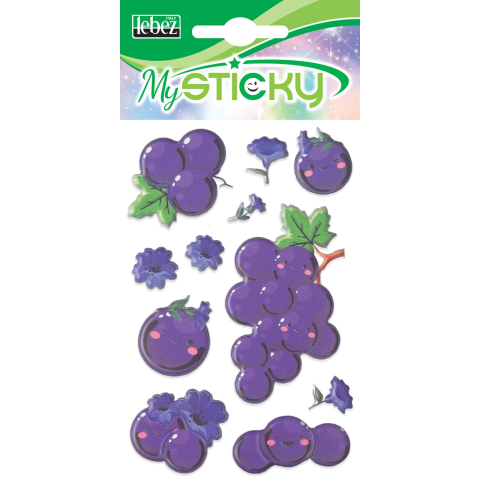 My Sticky 3D Fruit, 6 modele asortate , pret/1 buc [1]