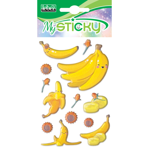 My Sticky 3D Fruit, 6 modele asortate , pret/1 buc [3]
