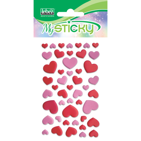 My Sticky 3D Love, 6 modele asortate , pret/1 buc [3]