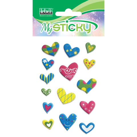 My Sticky 3D Love, 6 modele asortate , pret/1 buc [5]