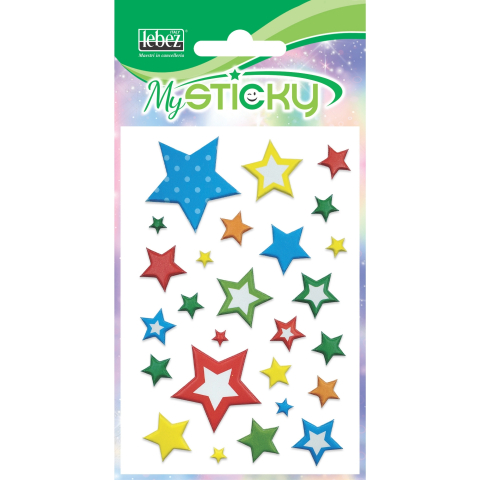 My Sticky 3D Stars, 6 modele asortate , pret/1 buc [3]