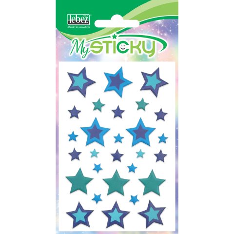 My Sticky 3D Stars, 6 modele asortate , pret/1 buc [2]