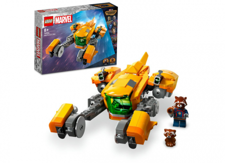 LEGO Marvel Super Heroes - Nava lui Baby Rocket, varsta de la 8 ani la +15 ani
