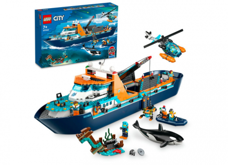 LEGO® - Nava pentru explorari arctice, varsta de la 7 ani la 12 ani