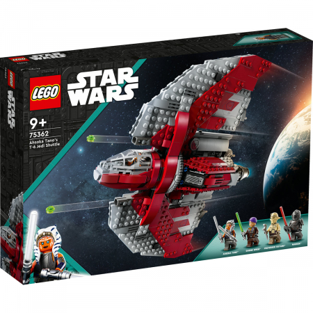 LEGO Star Wars - Naveta Jedi T-6 a lui Ahsoka, varsta de la 9 ani la 14 ani