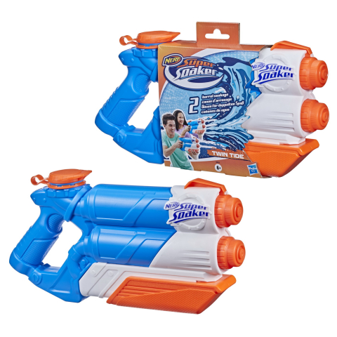 Nerf blaster cu apa super soaker twin tide copii varsta 6 ani - +15 ani [6]