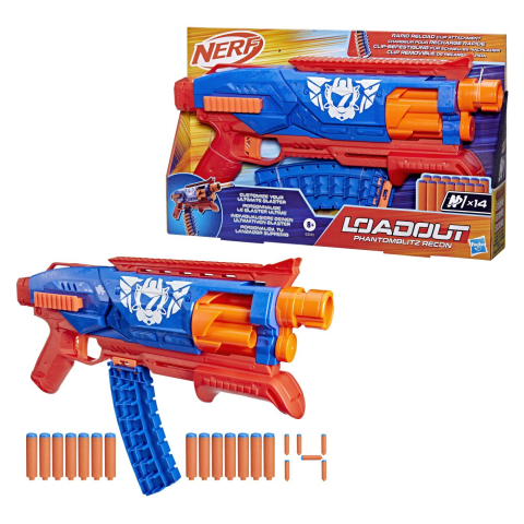 Nerf blaster loadout phantomblitz recon copii varsta 8 ani - 13 ani [6]