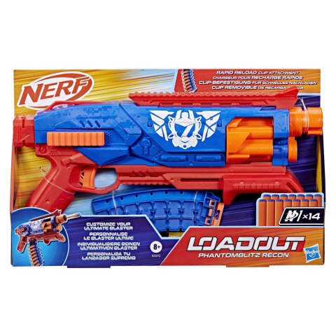 Jucării și Jocuri pentru copii - Nerf blaster loadout phantomblitz recon copii varsta 8 ani - 13 ani