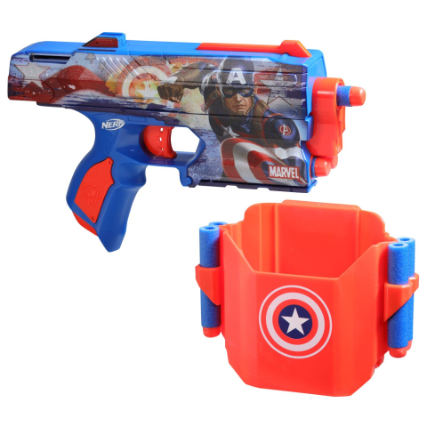 Nerf blaster marvel captain america copii varsta 8 ani - 13 ani [3]