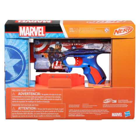 Nerf blaster marvel captain america copii varsta 8 ani - 13 ani [5]
