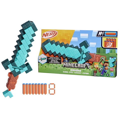 Nerf blaster minecraft diamond [5]