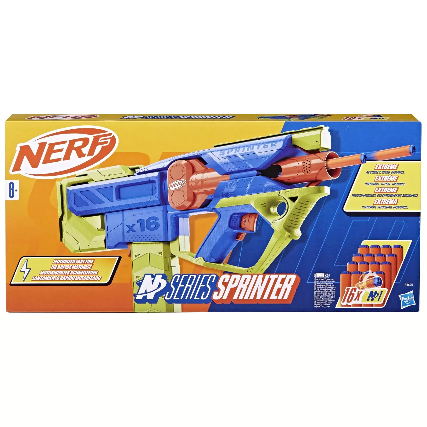 Jucării și Jocuri pentru copii - Nerf blaster nerf n series sprinter, varsta de la 8 ani la +15 ani