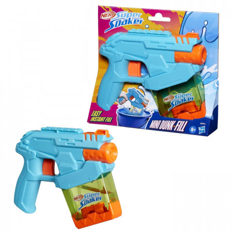 Nerf super soaker blaster nerf mini dunk fill, varsta de la 6 ani la +15 ani [5]