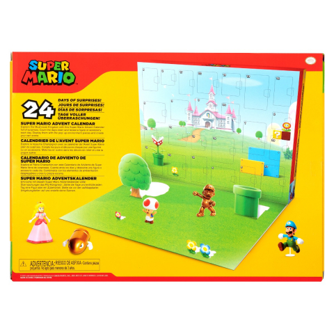 Nintendo Mario - Calendar cu surprize, Regatul Ciupercilor varsta 3-5 ani ,5-7 ani ,7-9 ani ,, Unisex [1]