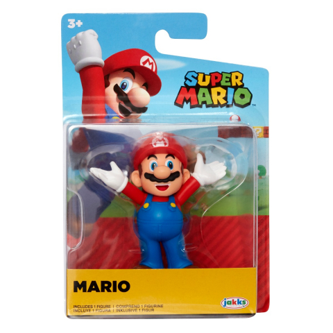 Jucării și Jocuri pentru copii - Nintendo Mario - Figurina Open Arm Mario, 6 cm varsta 3-5 ani ,5-7 ani ,7-9 ani, Baieti