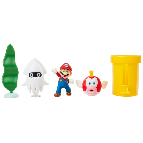 Nintendo Mario - Set diorama Subacvatic cu figurina, 6 cm varsta 3-5 ani ,5-7 ani ,7-9 ani, Baieti [3]