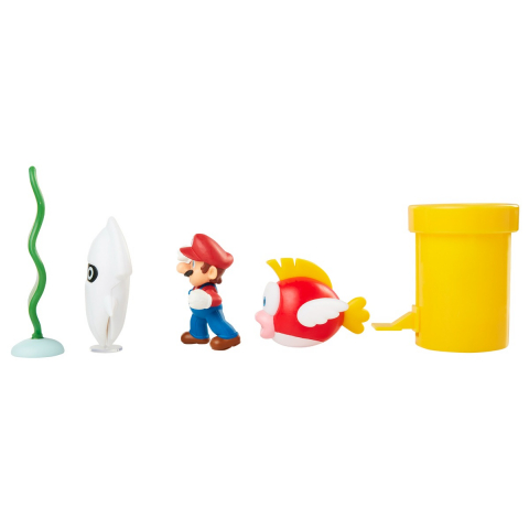 Nintendo Mario - Set diorama Subacvatic cu figurina, 6 cm varsta 3-5 ani ,5-7 ani ,7-9 ani, Baieti [4]