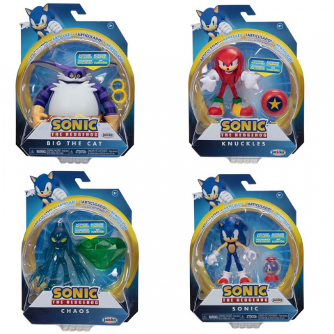 Jucării și Jocuri pentru copii - Nintendo Sonic - Figurina articulata, 10 cm, diverse personaje, S11 varsta 3-5 ani ,5-7 ani ,7-9 ani, Baieti