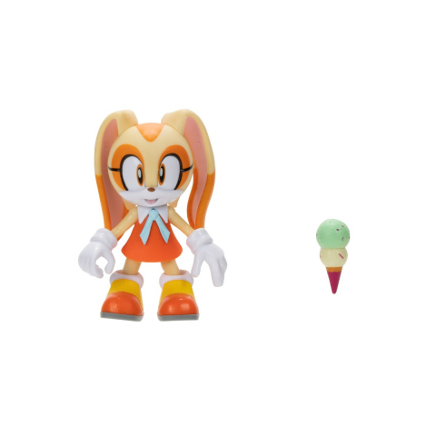 Nintendo Sonic - Figurina articulata, 10 cm, Modern Cream W Ring, S13 varsta 3-5 ani ,5-7 ani ,7-9 ani ,, Baieti [4]