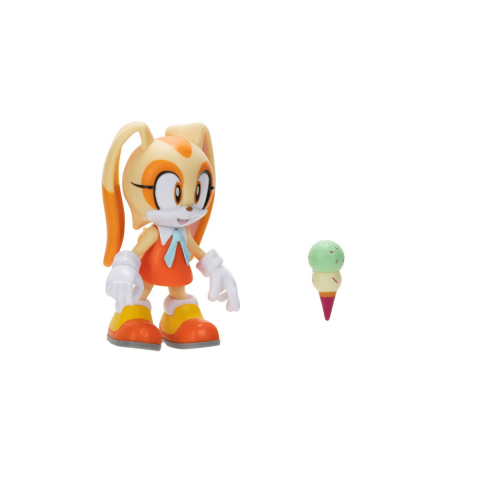 Nintendo Sonic - Figurina articulata, 10 cm, Modern Cream W Ring, S13 varsta 3-5 ani ,5-7 ani ,7-9 ani ,, Baieti [1]