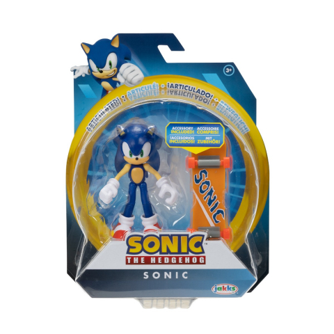 Jucării și Jocuri pentru copii - Nintendo Sonic - Figurina articulata, 10 cm, Modern Sonic, S13 varsta 3-5 ani ,5-7 ani ,7-9 ani ,, Baieti