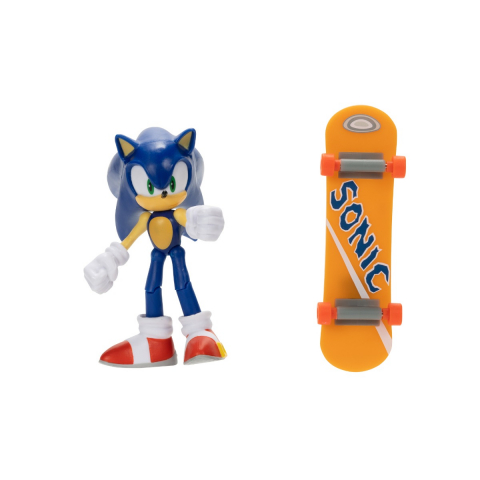 Nintendo Sonic - Figurina articulata, 10 cm, Modern Sonic, S13 varsta 3-5 ani ,5-7 ani ,7-9 ani ,, Baieti [3]