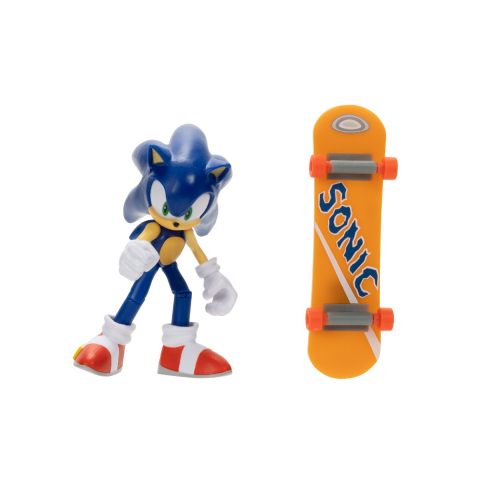 Nintendo Sonic - Figurina articulata, 10 cm, Modern Sonic, S13 varsta 3-5 ani ,5-7 ani ,7-9 ani ,, Baieti [4]