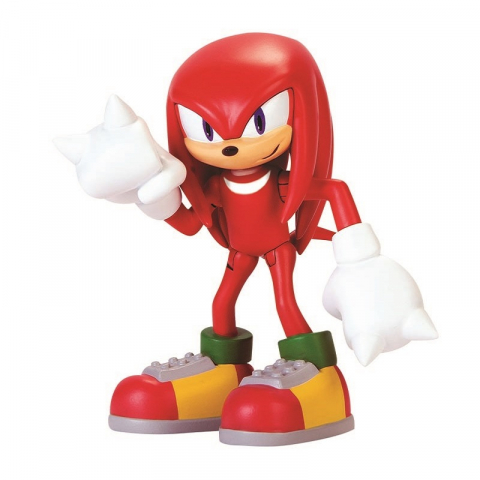 Jucării și Jocuri pentru copii - Nintendo Sonic - Figurina Modern Knuckles, 6 cm, S12 varsta 3-5 ani ,5-7 ani ,7-9 ani, Baieti