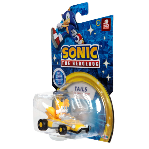 Nintendo Sonic - Mini kart, Tails, 30 de ani Editie Aniversara Sonic varsta 3-5 ani ,5-7 ani ,7-9 ani, Baieti [5]