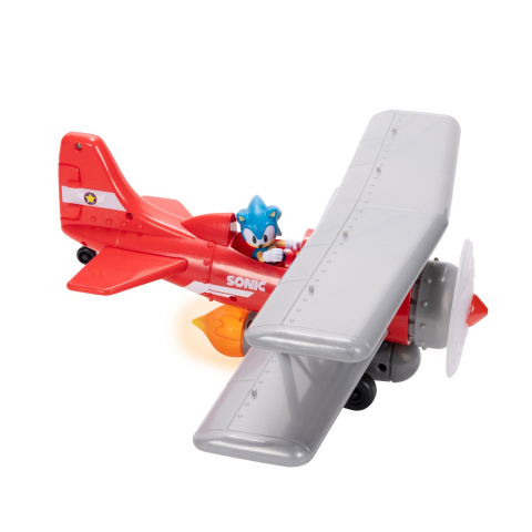 Nintendo Sonic -Â SetÂ deÂ joacaÂ avion cu luminiÂ siÂ sunete,Â figurinaÂ SonicÂ inclusa varsta 3-5 ani ,5-7 ani ,7-9 ani, Baieti [2]