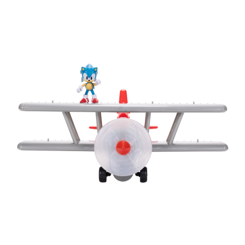 Nintendo Sonic -Â SetÂ deÂ joacaÂ avion cu luminiÂ siÂ sunete,Â figurinaÂ SonicÂ inclusa varsta 3-5 ani ,5-7 ani ,7-9 ani, Baieti [6]