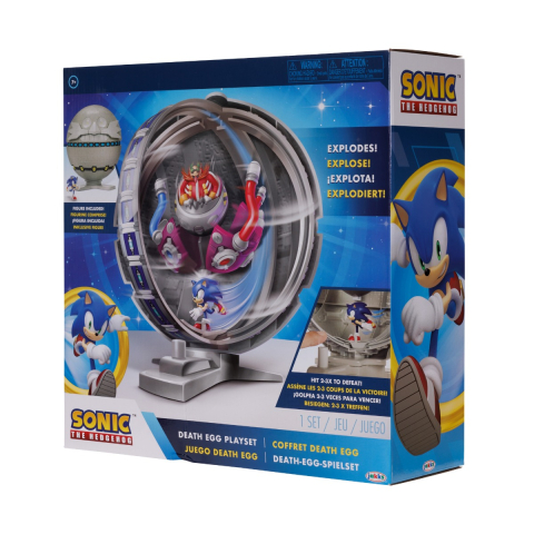 Nintendo Sonic - Set de joaca cu figurina Sonic, Death Egg copii varsta 7-9 ani|9-12 ani [9]