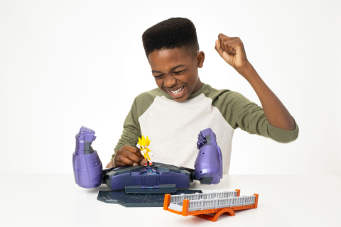 Nintendo Sonic - Set de lupta robot cu figurina exclusiva inclusa, Sonic Movie 2 varsta 3-5 ani ,5-7 ani ,7-9 ani, Baieti [1]