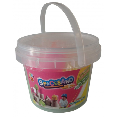 Birotică și Papetărie - Nisip kinetic, 200g, sabloane PVC, borcan PVC, CNX, TK6607