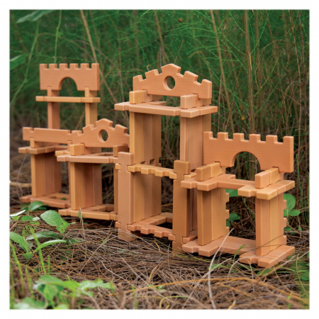 Notch Blocks, kit constructie Western, 85 piese, Guidecraft, 3+ ani [4]